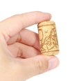 thumbnail image 3 of 50pcs/set Wine Bottle Stopper 40*21mm Set of 50pcs Red Wine Bottle Stopper Oak Red Wine Bottle Stopper Oak Wine Corks, 3 of 5