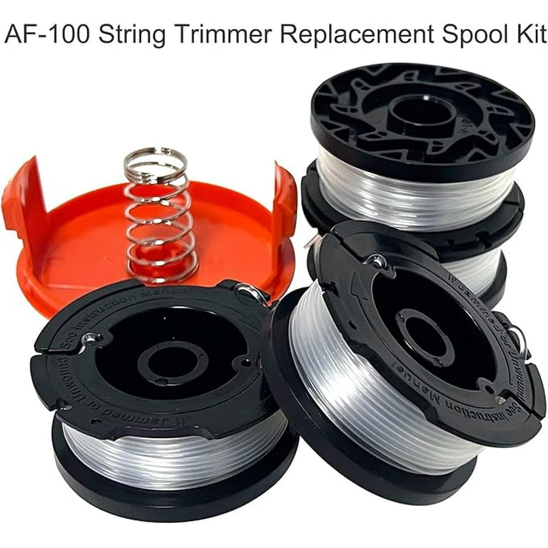 AF-100 Replacement Spool 0.065 String Trimmer Line for Black