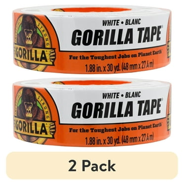 (2 pack) Gorilla Glue 30yd White Tape, Pack of 1