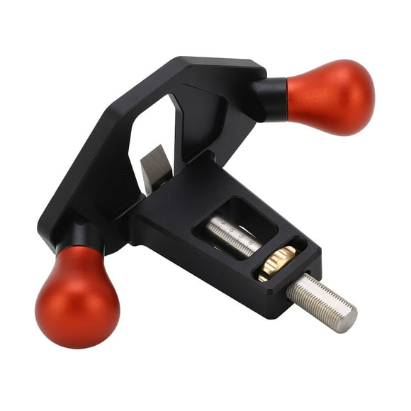 Hand Router Trimming Planer, Trim Edge Aluminum Alloy Stainless Steel Brass High Accuracy CNC Finishing Woodworking Router Plane for Crafts Production