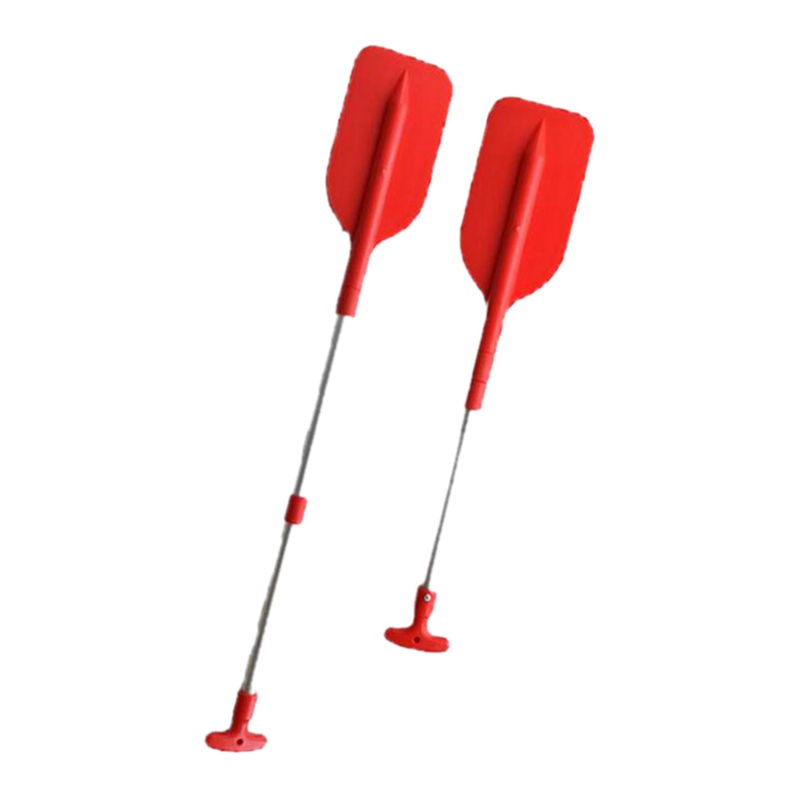 DimyFew Adjustable MIni Kayak Paddle Oar Jet Ski Safety Marine Boat Accessories Red