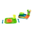 thumbnail image 1 of Juego de vajilla LBH de plástico de 24 piezas para niños con bandeja y plato, 1 of 3