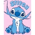 thumbnail image 5 of Disney Lilo & Stitch Little Girls T-Shirt and Bike Shorts Outfit Set Tie Dye 7-8, 5 of 5