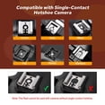 thumbnail image 3 of Cámara Flash Godox Lux Junior Retro GN12 6000K para Fujifilm, 3 of 9
