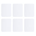 thumbnail image 1 of Uxcell 6Pcs Parches de Planchar para Reparación de Ropa, Parche de Reparación de Tela de Algodón para Ropa, Pantalones, Bolsas, 4.92 x 3.74 pulgadas Blanco, 1 of 7