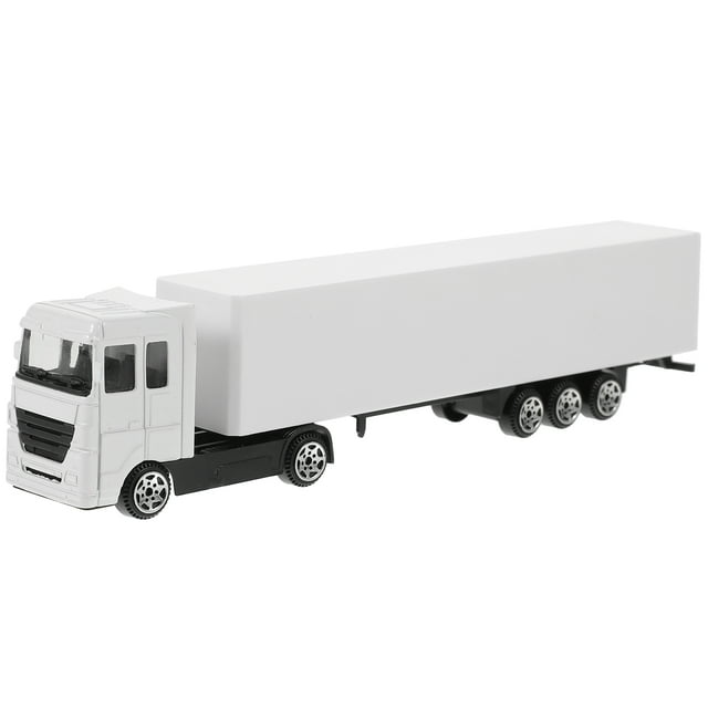SHISUYAN 1 Ensemble Jouet de Véhicule pour Enfants Mini Camion Conteneur Modèles d'Expédition Cadeau de Fête