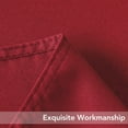 thumbnail image 7 of LUSHVIDA Rectangle Tablecloth -60x102 inch Red- Stain and Water Resistant Table Cover for Kitchen Dining Room, 7 of 7