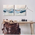 thumbnail image 2 of Stupell Industries Abstract Mountain Peaks Scenery Painting Gallery Wrapped Canvas Print Wall Art, Set of 2, Design by June Erica Vess, 2 of 6
