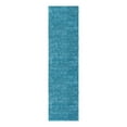 thumbnail image 3 of Rugs.Com Soft Solid Shag Collection Runner Rug ‚Äì 10 Ft Runner Turquoise Shag Rug Perfect For Hallways, Entryways, 3 of 7