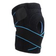 thumbnail image 4 of Rodillera deportiva, rodillera protectora para correr, ciclismo, rodillera, soporte para articulación, envoltura de compresión, manga azul, 4 of 10