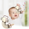 thumbnail image 2 of Animal Accordion Musical Toy for Babies, Pull-Apart Sensory Instrument with Soft Sounds, Early Learning for Ages 6+ Months, 2 of 9