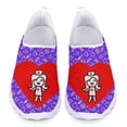 thumbnail image 1 of Zapatos planos con estampado de enfermera y bonitos bocetos, diseño médico, zapatos de malla para caminar para mujer, zapatillas ligeras de verano para exteriores, mocasines para mujer, 1 of 5
