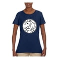 thumbnail image 2 of Wild Bobby, Take Me To The Lake, Women Graphic Tee, Navy, 3X-Large, 2 of 4