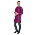 thumbnail image 2 of Mens Handmade Desginer Silk Blend Indian Bollywood Ethnic Wedding Wear Kurta, 2 of 3