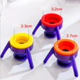 thumbnail image 4 of 3pcs Bottle Cap Holder Kit Plastic Bottle Holder Useful Shampoo Holder Flip-it Leakproof Cover Reverse Holder Cap Set, 4 of 5
