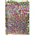 thumbnail image 3 of Placa que mueve el viento Placa de refuerzo que mueve el viento Placa de refuerzo decorativa Hebilla que mueve el viento Zócalo transparente Fondo de pared con lentejuelas para fiestas, 3 of 5
