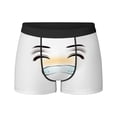 thumbnail image 2 of Calzoncillos tipo bóxer para hombre, ropa interior masculina, transpirable, con diseño de cara, Roblox, divertido y creativo, 2 of 5