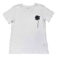 thumbnail image 1 of Playera George para Dama Playera Flor Blanco Talla EG, 1 of 4