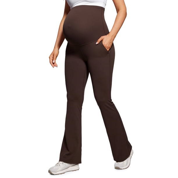 Pantalones CRZ YOGA Butterluxe Maternidad Acampanados con Bolsillos 79 cm