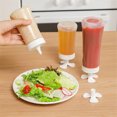 thumbnail image 4 of Condiment Squeeze Bottle Flip Honey/Ketchup/Jam/Salad Container Condiment Dispenser Tableware, 4 of 8