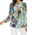 thumbnail image 3 of Genshin Impact Women's Pajama Top 3D Digital Print Sleepwear Trendy Crewneck Pullovers Long Sleeve Shirts XS, 3 of 8