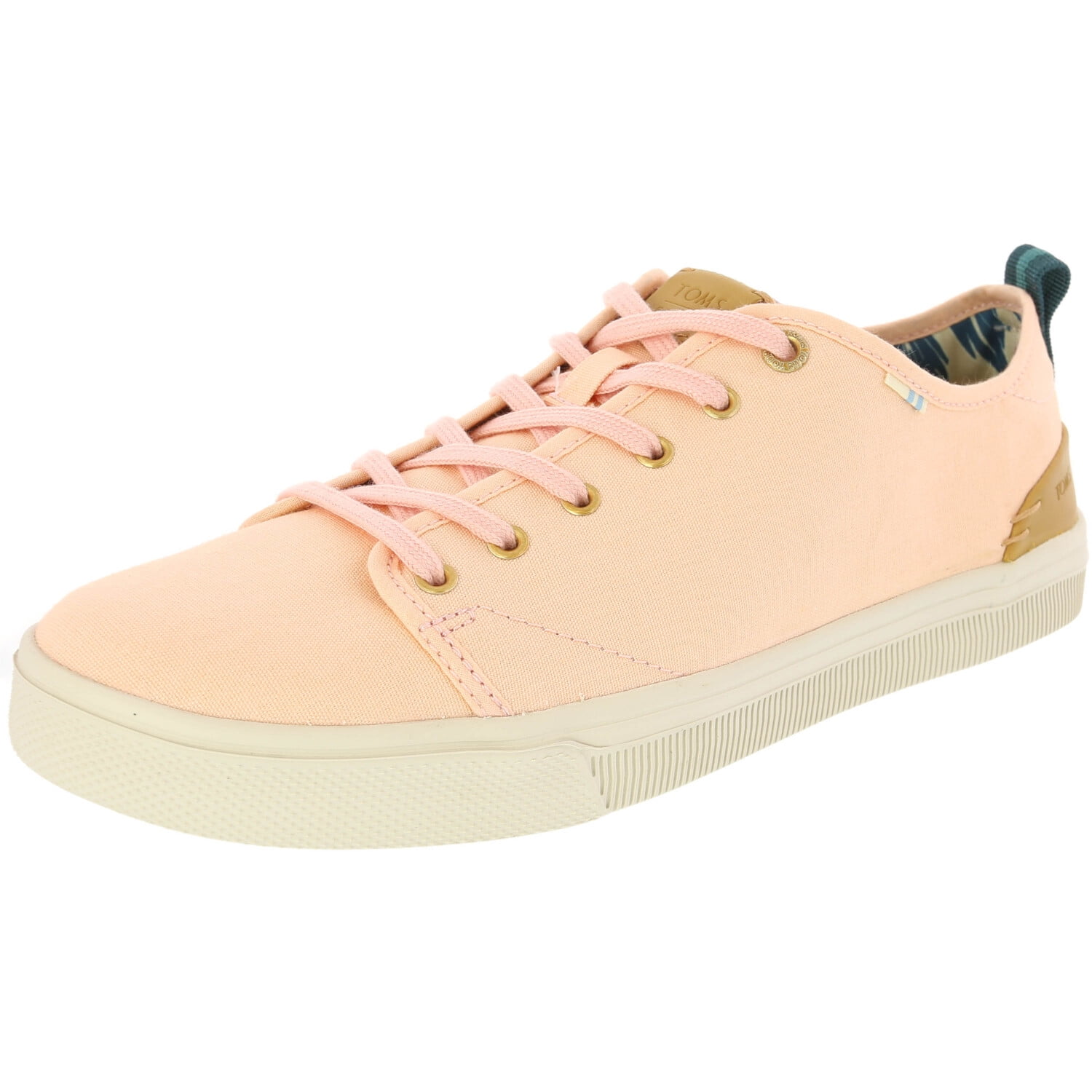 toms travel lite low canvas lace up sneaker