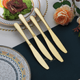 thumbnail image 6 of ReaNea Gold Dinner Knives Set Of 8 Stainless Steel Butter Table Knife, 6 of 10