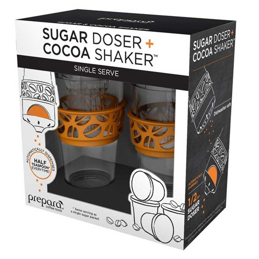 Prepara Sugar Doser Single Serve Dispenser & Cocoa Shaker