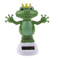 thumbnail image 3 of Solar Power Dancing Frog Doll Car Interior Ornament Home Decoration Birthday Gift, 3 of 5