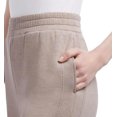 thumbnail image 2 of Danskin Women's Luxe Retro Jogger Sweatpant, Brown, Medium, 2 of 4