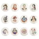 thumbnail image 4 of Bandai One Piece BROOK Nico·Robin Monkey D. Luffy Ace Nami Roronoa Zoro Yamato Ichiban KUJI Figura de anime Placa de cerámica L Recompensa, 4 of 5