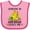 Pink and Fuchsia, variant on Inktastic Someone in San Diego Loves Me Boys or Girls Baby Bib