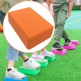 thumbnail image 1 of Balance Stepping Stone Yoga Bricks Juego de coordinación de de obstáculos para edades de 3 4 5 6 7 8 años en adelante , naranja CUTICAT Escalón, 1 of 8