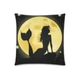 thumbnail image 2 of YUSDECOR Sirène Jeter Taie d'Oreiller Coussin Couverture 18x18 Pouces, 2 of 3