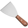 thumbnail image 6 of TrueCraftware- 4-1/2" x 4" Blade Scraper Stainless Steel with Wooden Handle- Grill Scraper Griddle Scraper Food Scraper Kitchen for Outdoor Barbecue Turners Tools Food Restaurants, 6 of 6