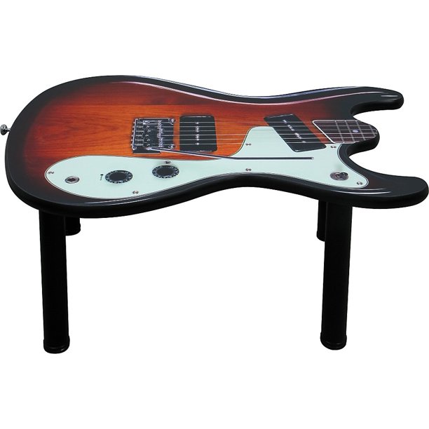 Wilson Brothers Style Guitar Coffee Table Sunburst - Walmart.com