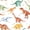 White Orange, variant on Homewish Funny Dino Twin Duvet Cover,Kawaii Wild Dinosaur Twin Bedding,Pink,2-Piece,1 Duvet Cover and 1 Pillowcase
