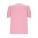 thumbnail image 3 of Camiseta de Manga Corta de Cuello Redondo de Color Sólido de la Moda para las Mujeres, Poliéster Casual Top, Lavado de Manos, 3 of 7