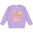 thumbnail image 2 of Inktastic Oma Loves Me Granddaughter for Girl Toddler Sweatshirt, 2 of 4