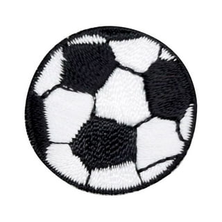 12 Pcs Ball Patches Soccer Ball Football Iron On Patches For Kids