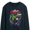 thumbnail image 3 of Marvel Spider-Man - Fighting Doc Ock - Men's Long Sleeve Graphic T-Shirt, 3 of 5