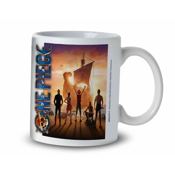 One Piece - Kaffeebecher Set Sail (Einheitsgre) (Orange/Blau/Wei)