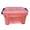 Pink, variant on Dvumao Kitchen Storage, Candy Color Mini Storage Box Transparent Storage Box 0.14 Liters Small Glove Box Cute Lock Jewelry Box, Teens Gifts