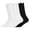 Black, variant on 5PC Mid Socks for Teen Girls Cute Boyfriend Ribbed Ankle Socks with Lettuce Edge 6-14 Years,Pink