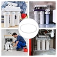 thumbnail image 5 of Unique Bargains O Rings Fit 10 Inch Water Filter Housing 87 x 4mm Silicone Replacement O Rings White 3 Pack, 5 of 5