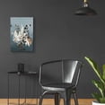 thumbnail image 6 of Epic Art 'Light Leaves 3' by Design Fabrikken, Acrylic Glass Wall Art, 16"x24", 6 of 8