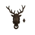 thumbnail image 4 of Metal Buck Deer/Elk Head&Antlers Door Knocker Rustic Front Door House&Home Decor, 4 of 5