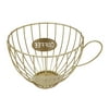 Cup Basket Coffee Pod Holder Organizer for Hotel Golden