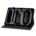 thumbnail image 4 of Dteck Case for iPad Pro 13 inch 2024, PU Leather Magnetic Closure Protective Folio Stand Cover with Pencil Holder Multiple Viewing Angles for iPad Pro 13-in. (M4) 2024,Black, 4 of 5