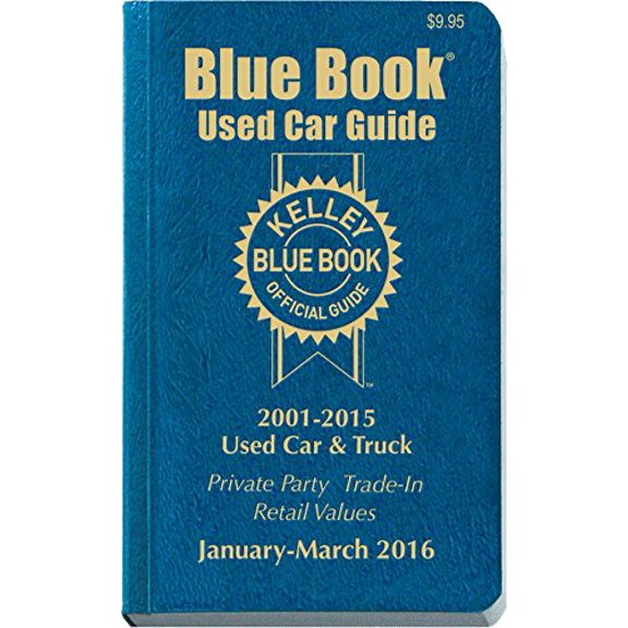 Pre-Owned Kelley Blue Book Used Car Guide: Consumer Edition January - March 2016, 9781936078387, 1936078384, Paperback,